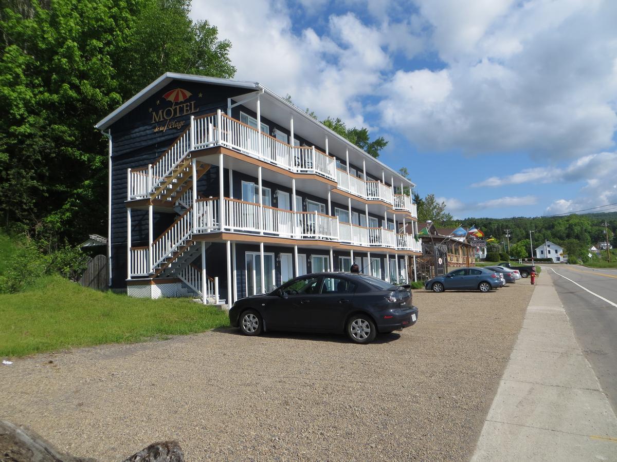 Restaurant Motel De La Plage Saint-Irénée Exterior foto
